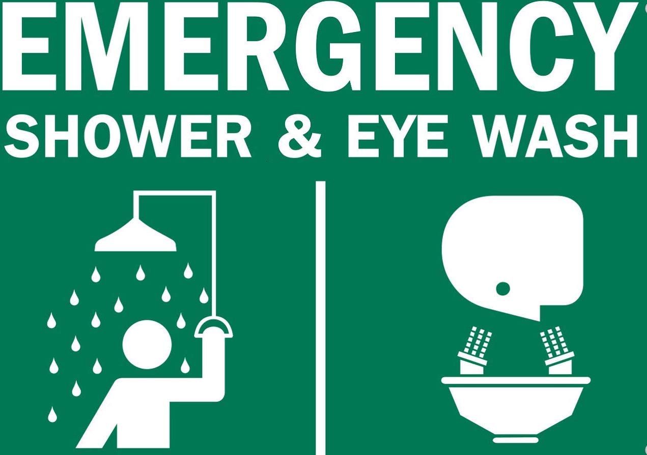 How to Use the Emergency Eyewash and Safety Shower in a Laboratory